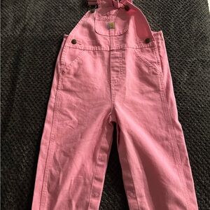 Pink Kids Overalls